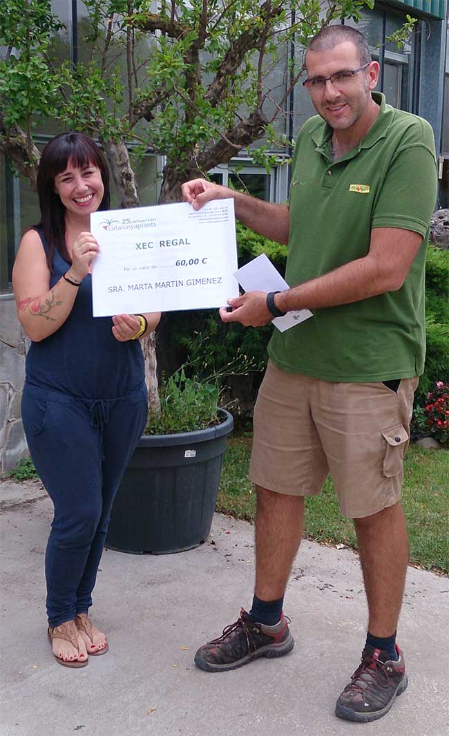 ganadora-cheque-regalo-junio-2015-garden-catalunya-plants