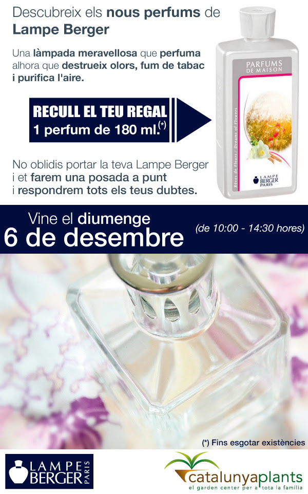 Jornada Lampe Berger – Vine i recull el teu perfum.