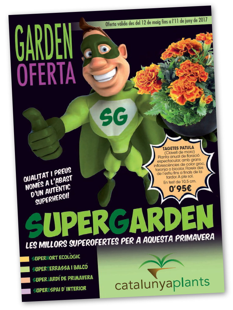 Descarrega´t el nostre catàleg amb les Garden Superofertes