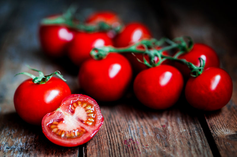 Una col·lecció de tomàquets ‘Cherry’