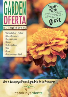 revista con ofertas garden primavera 2013