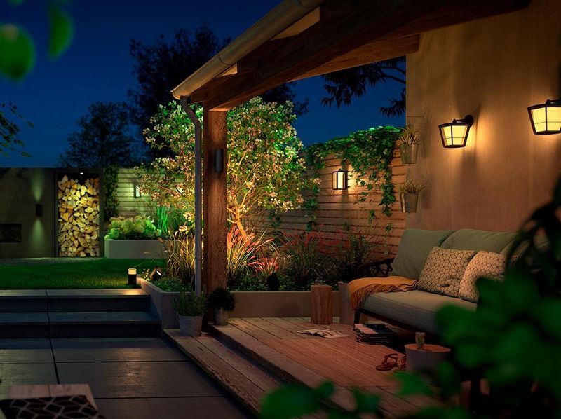 Consejos para iluminar jardines y terrazas